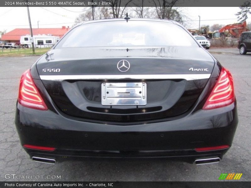 Black / Black 2014 Mercedes-Benz S 550 4MATIC Sedan