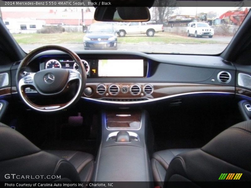 Black / Black 2014 Mercedes-Benz S 550 4MATIC Sedan