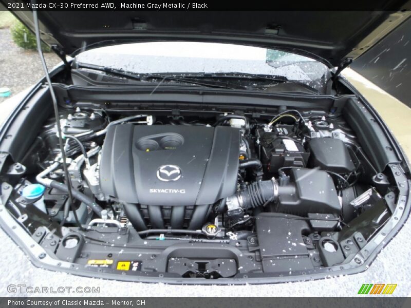 Machine Gray Metallic / Black 2021 Mazda CX-30 Preferred AWD