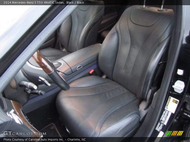 Black / Black 2014 Mercedes-Benz S 550 4MATIC Sedan