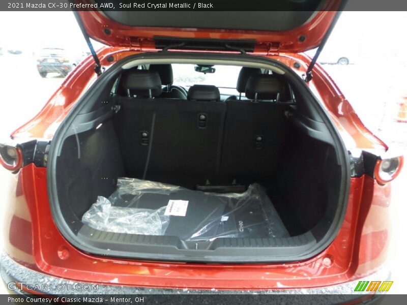 Soul Red Crystal Metallic / Black 2021 Mazda CX-30 Preferred AWD