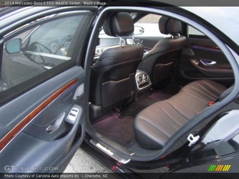 Black / Black 2014 Mercedes-Benz S 550 4MATIC Sedan