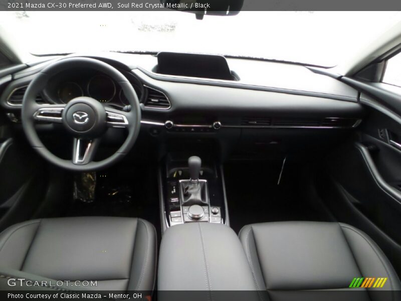 Soul Red Crystal Metallic / Black 2021 Mazda CX-30 Preferred AWD
