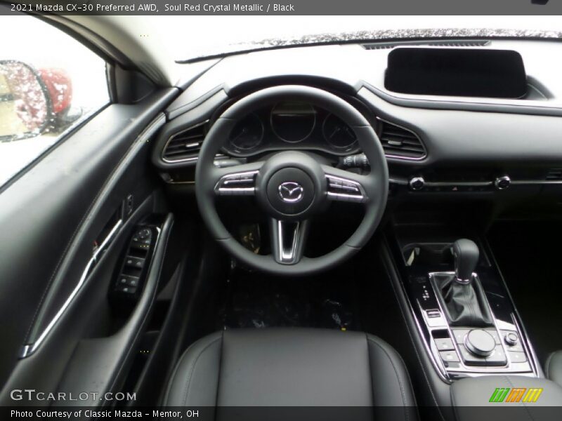 Soul Red Crystal Metallic / Black 2021 Mazda CX-30 Preferred AWD