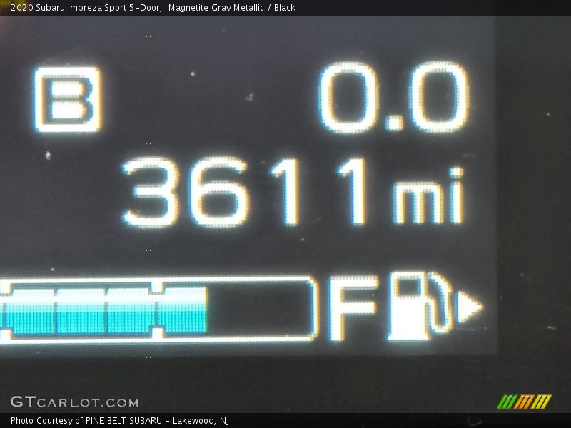Magnetite Gray Metallic / Black 2020 Subaru Impreza Sport 5-Door
