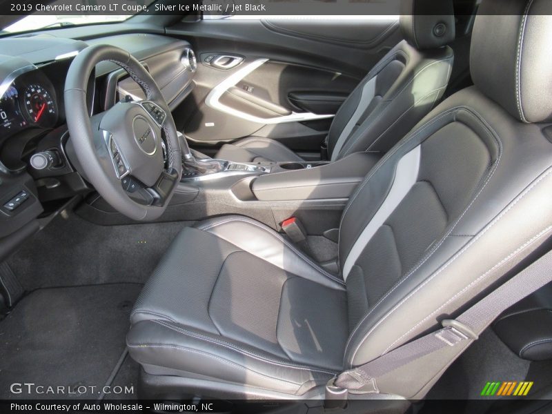 Silver Ice Metallic / Jet Black 2019 Chevrolet Camaro LT Coupe