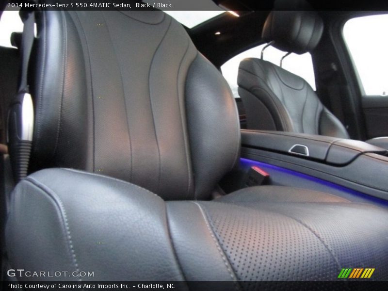 Black / Black 2014 Mercedes-Benz S 550 4MATIC Sedan