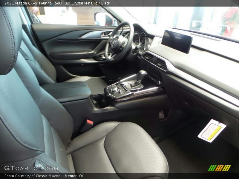Soul Red Crystal Metallic / Black 2021 Mazda CX-9 Touring