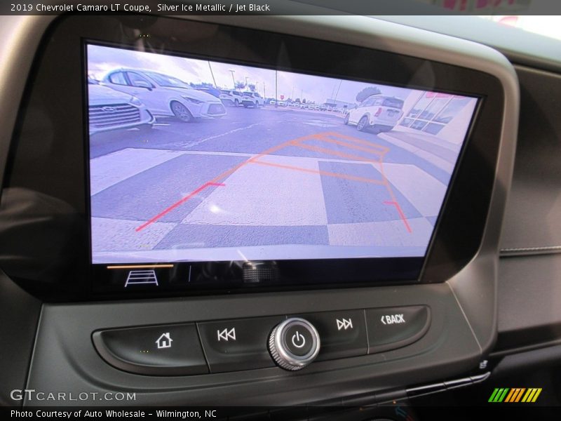 Silver Ice Metallic / Jet Black 2019 Chevrolet Camaro LT Coupe