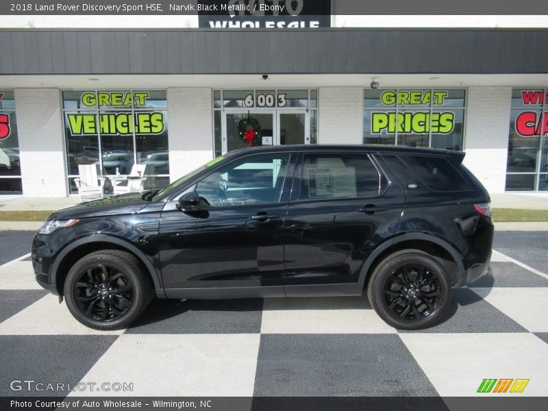 Narvik Black Metallic / Ebony 2018 Land Rover Discovery Sport HSE