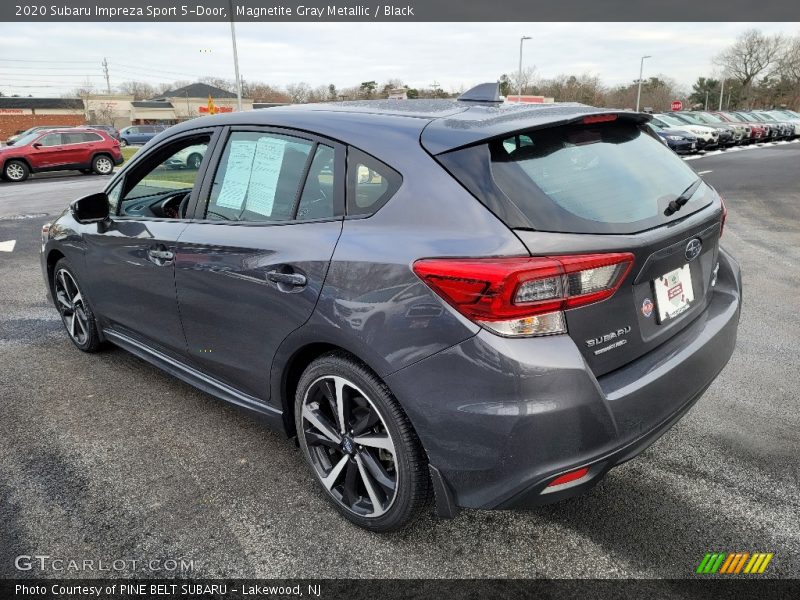 Magnetite Gray Metallic / Black 2020 Subaru Impreza Sport 5-Door