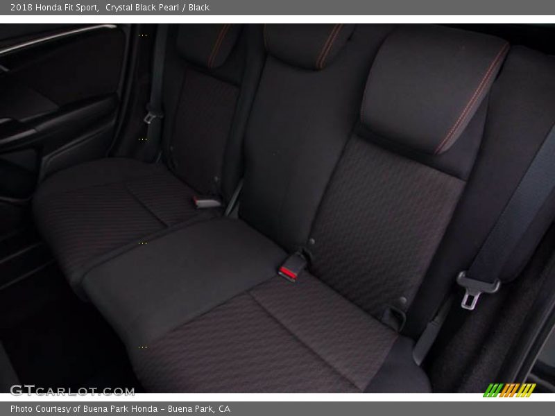 Crystal Black Pearl / Black 2018 Honda Fit Sport