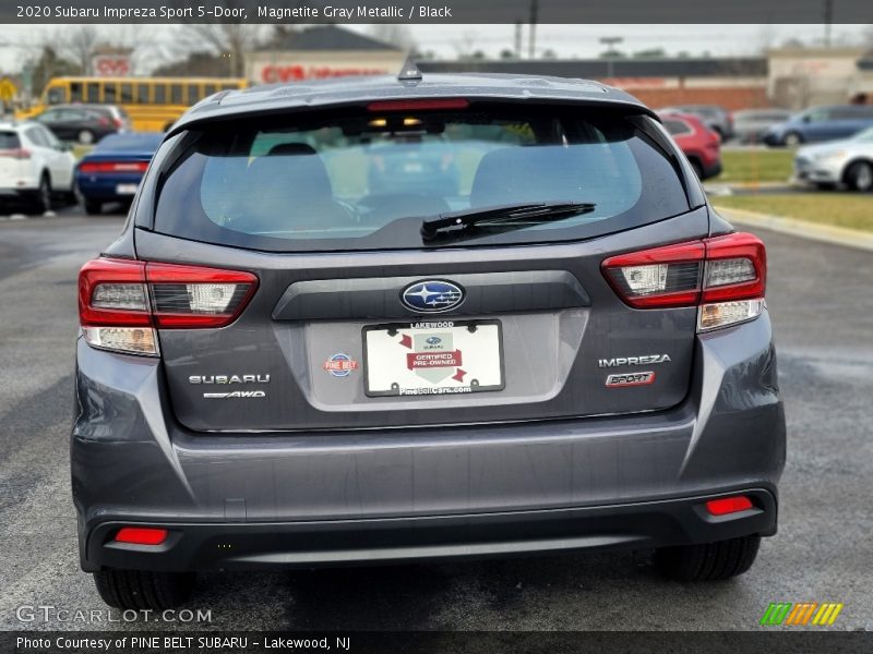 Magnetite Gray Metallic / Black 2020 Subaru Impreza Sport 5-Door