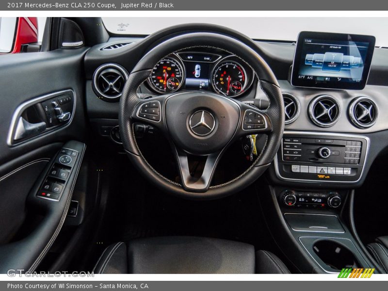 Jupiter Red / Black 2017 Mercedes-Benz CLA 250 Coupe