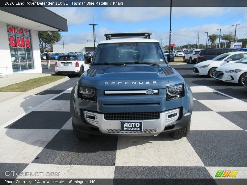Tasman Blue Metallic / Khaki 2020 Land Rover Defender 110 SE