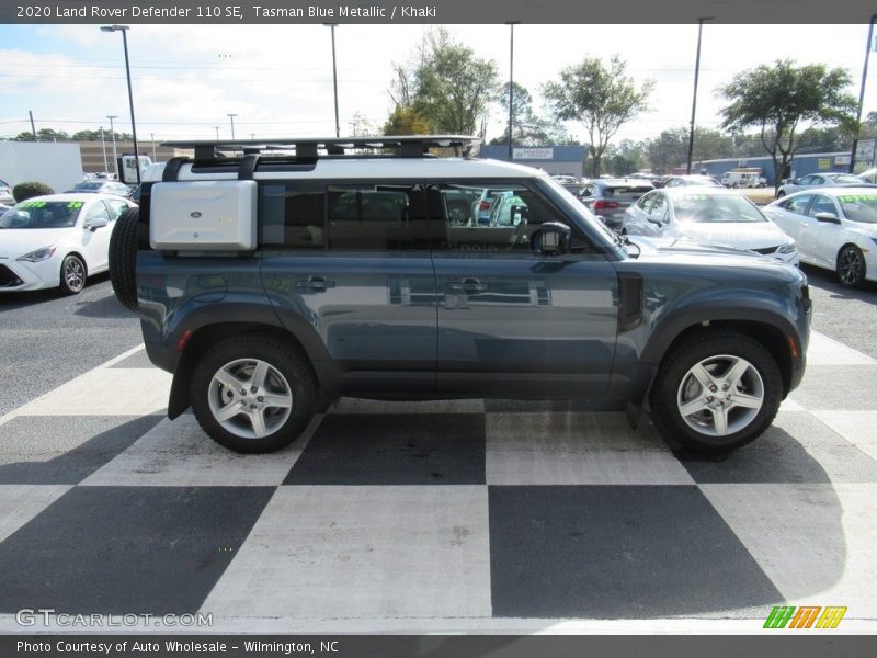 Tasman Blue Metallic / Khaki 2020 Land Rover Defender 110 SE
