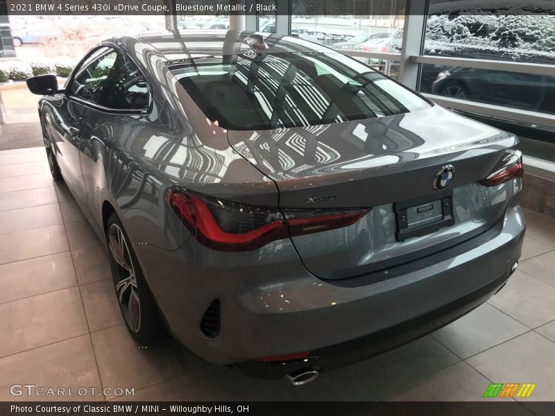 Bluestone Metallic / Black 2021 BMW 4 Series 430i xDrive Coupe
