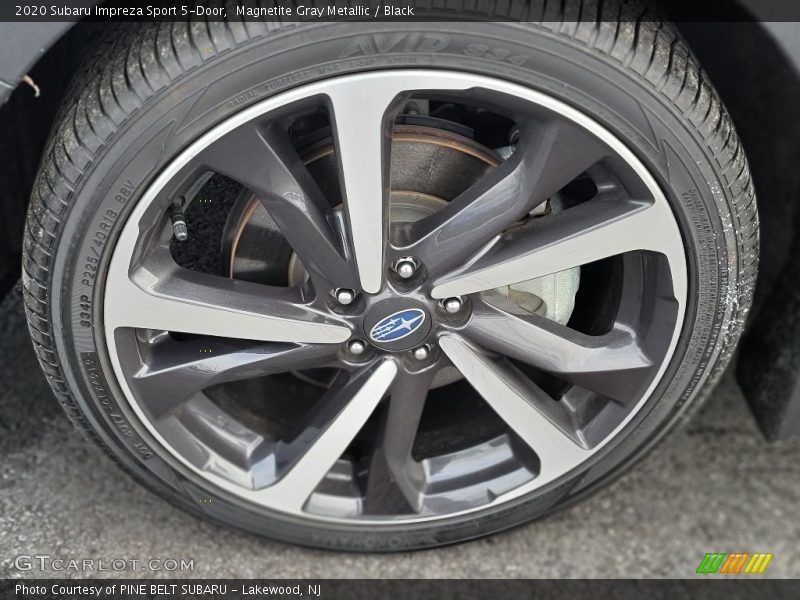 Magnetite Gray Metallic / Black 2020 Subaru Impreza Sport 5-Door