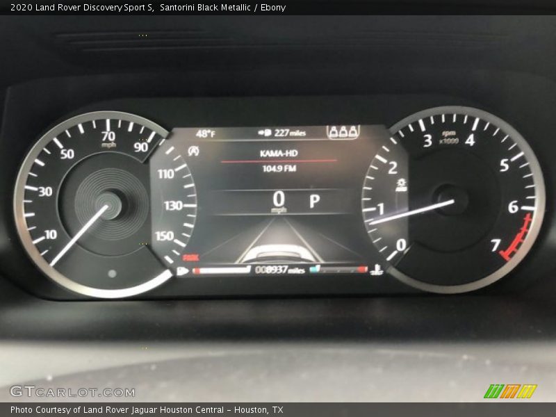  2020 Discovery Sport S S Gauges