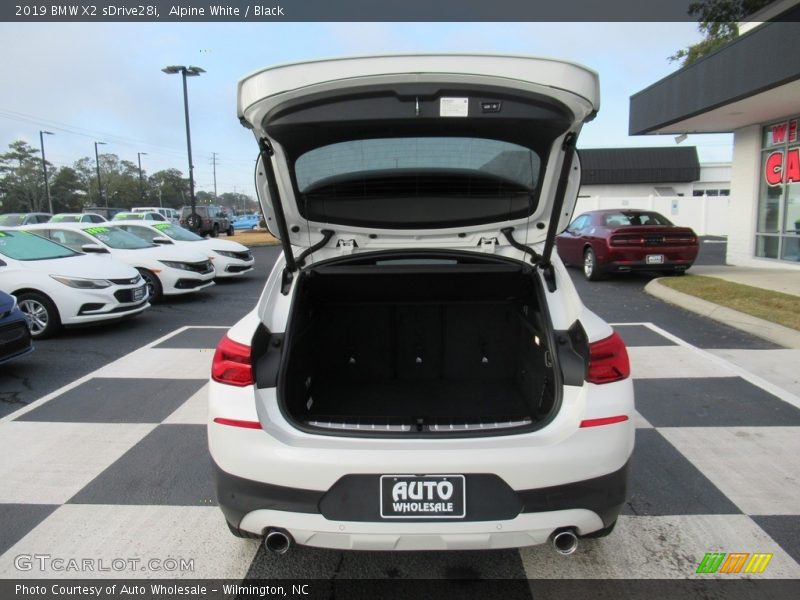Alpine White / Black 2019 BMW X2 sDrive28i