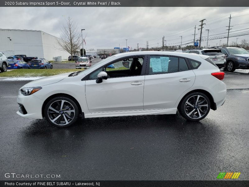 Crystal White Pearl / Black 2020 Subaru Impreza Sport 5-Door