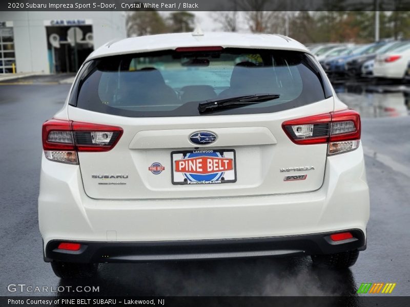 Crystal White Pearl / Black 2020 Subaru Impreza Sport 5-Door