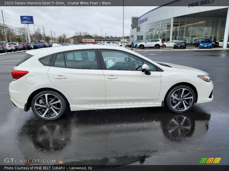 Crystal White Pearl / Black 2020 Subaru Impreza Sport 5-Door