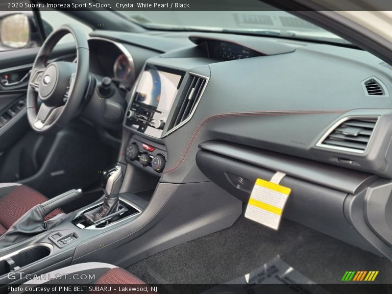Crystal White Pearl / Black 2020 Subaru Impreza Sport 5-Door