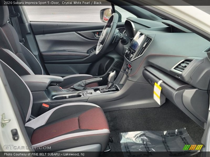 Crystal White Pearl / Black 2020 Subaru Impreza Sport 5-Door