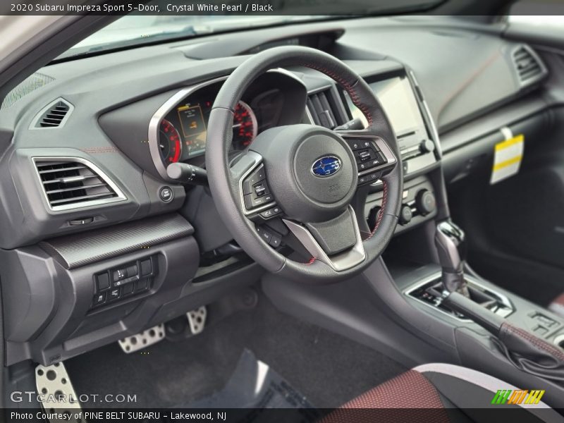 Crystal White Pearl / Black 2020 Subaru Impreza Sport 5-Door