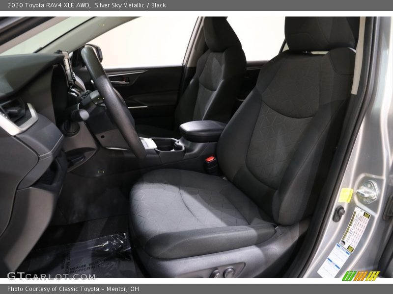 Silver Sky Metallic / Black 2020 Toyota RAV4 XLE AWD