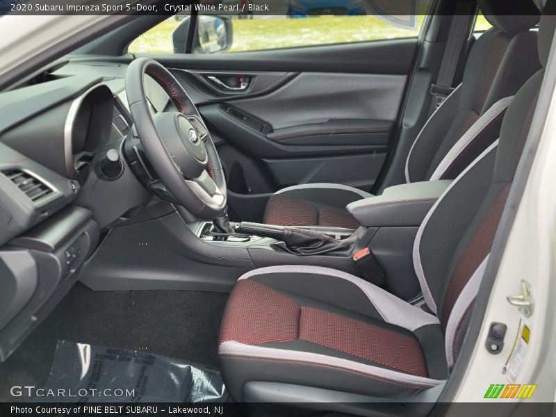 Crystal White Pearl / Black 2020 Subaru Impreza Sport 5-Door