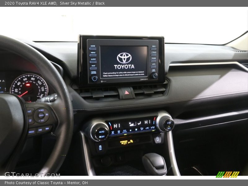 Silver Sky Metallic / Black 2020 Toyota RAV4 XLE AWD