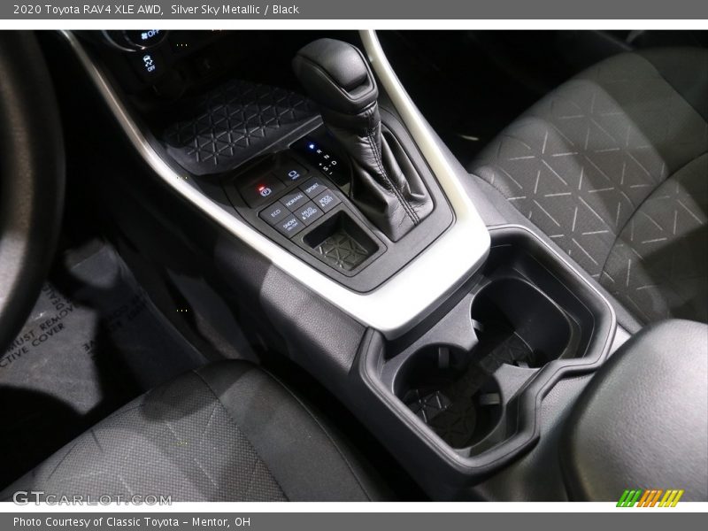 Silver Sky Metallic / Black 2020 Toyota RAV4 XLE AWD