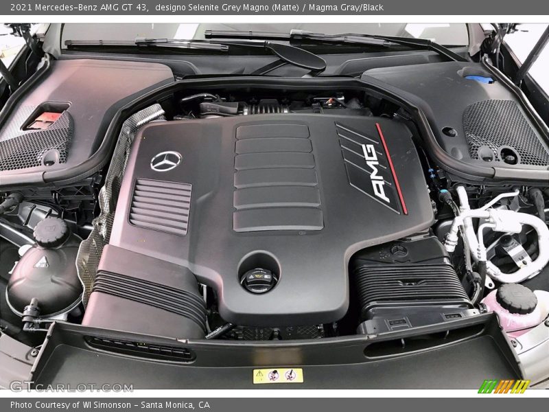  2021 AMG GT 43 Engine - 3.0 Liter AMG Twin-Scroll Turbocharged DOHC 24-Valve VVT Inline 6 Cylinder