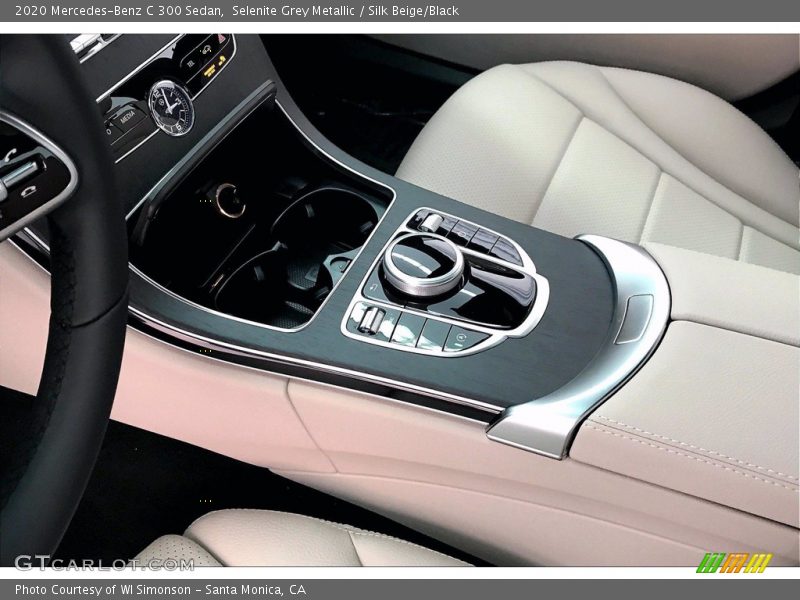 Selenite Grey Metallic / Silk Beige/Black 2020 Mercedes-Benz C 300 Sedan