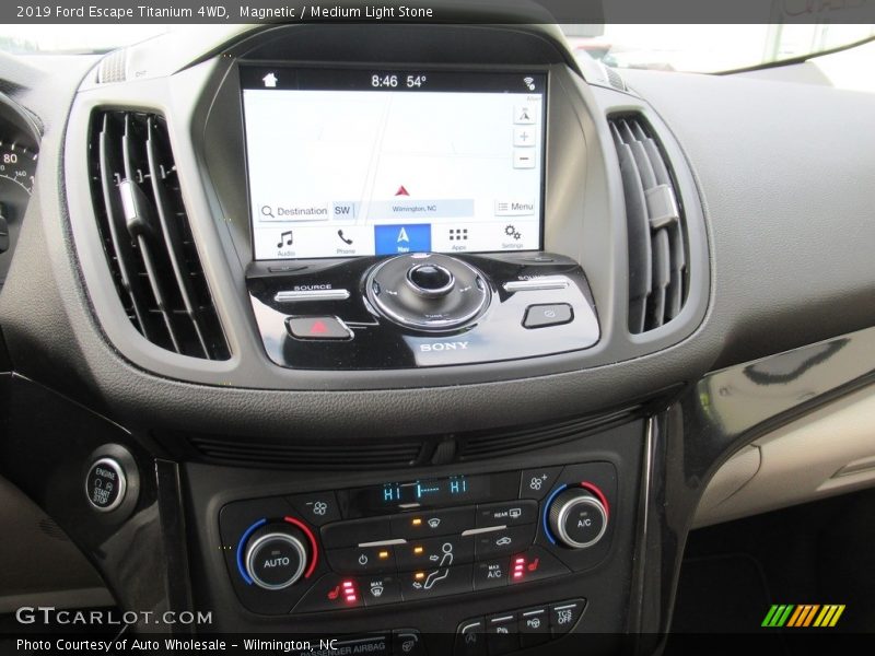 Magnetic / Medium Light Stone 2019 Ford Escape Titanium 4WD