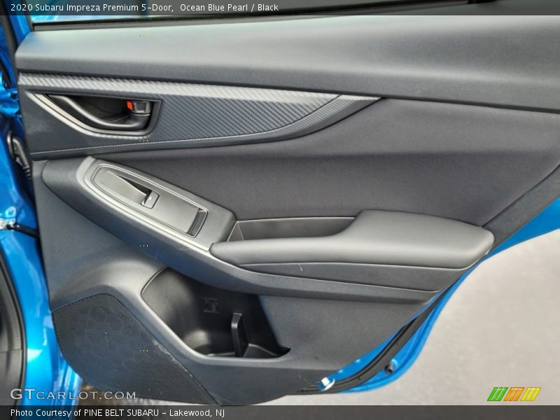 Ocean Blue Pearl / Black 2020 Subaru Impreza Premium 5-Door