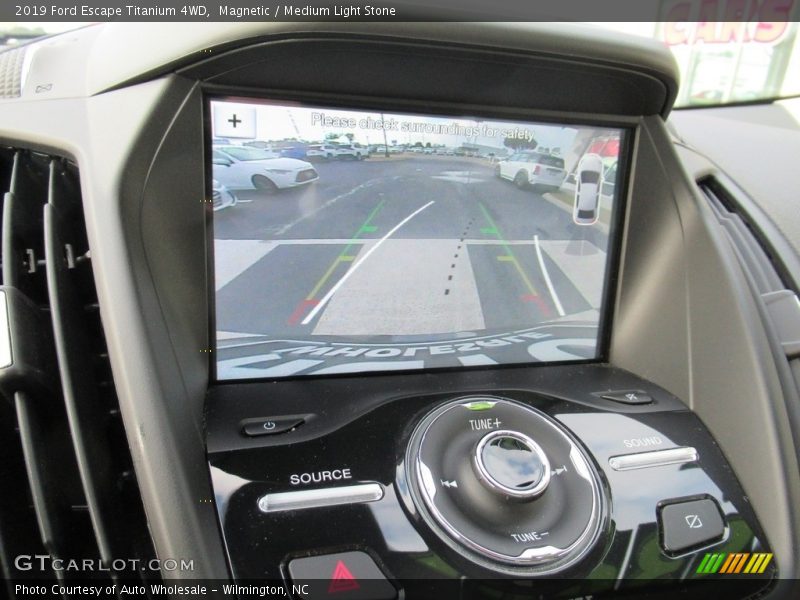 Magnetic / Medium Light Stone 2019 Ford Escape Titanium 4WD