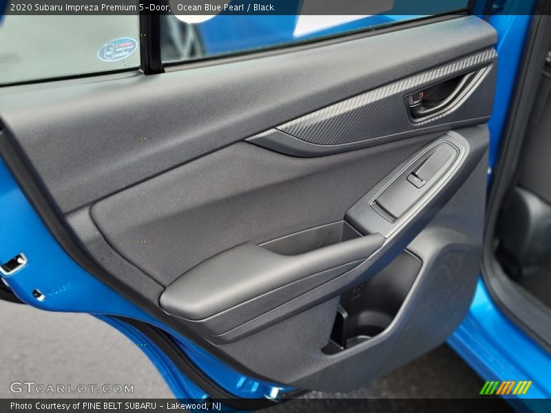 Ocean Blue Pearl / Black 2020 Subaru Impreza Premium 5-Door
