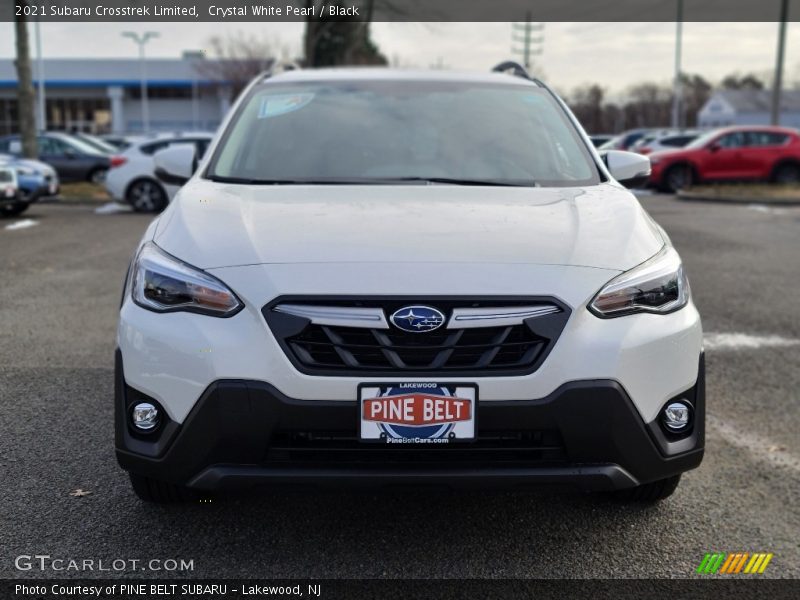 Crystal White Pearl / Black 2021 Subaru Crosstrek Limited