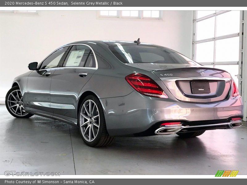 Selenite Grey Metallic / Black 2020 Mercedes-Benz S 450 Sedan