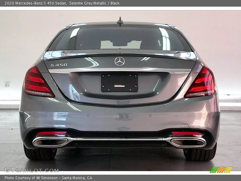 Selenite Grey Metallic / Black 2020 Mercedes-Benz S 450 Sedan