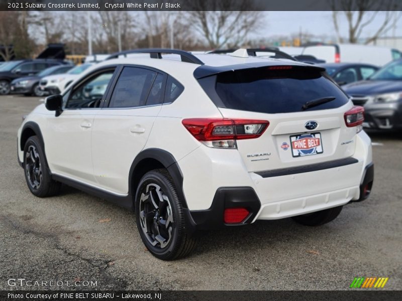 Crystal White Pearl / Black 2021 Subaru Crosstrek Limited