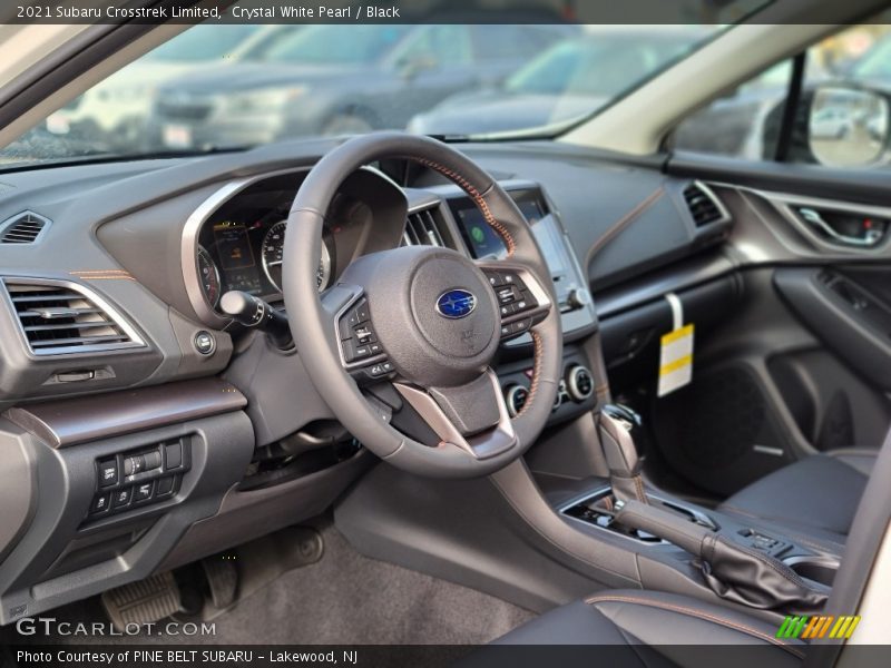Crystal White Pearl / Black 2021 Subaru Crosstrek Limited