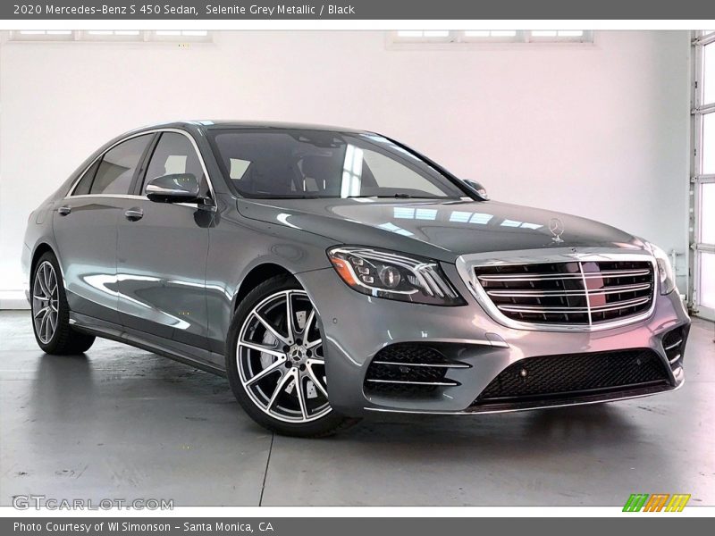Selenite Grey Metallic / Black 2020 Mercedes-Benz S 450 Sedan