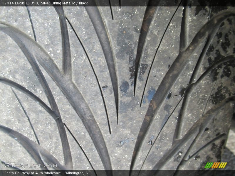 Silver Lining Metallic / Black 2014 Lexus ES 350