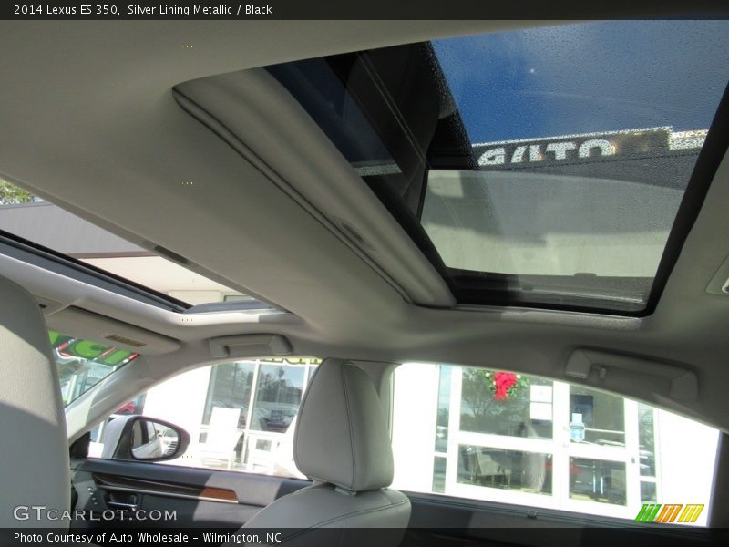 Silver Lining Metallic / Black 2014 Lexus ES 350