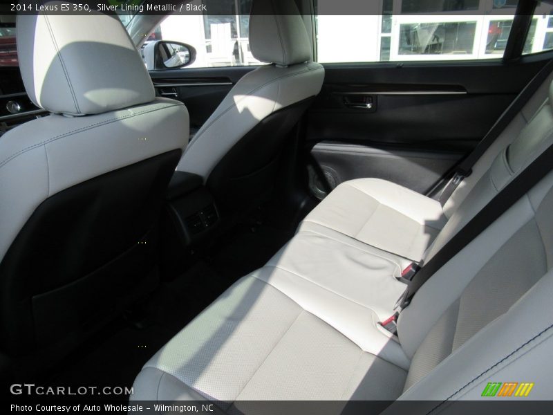 Silver Lining Metallic / Black 2014 Lexus ES 350