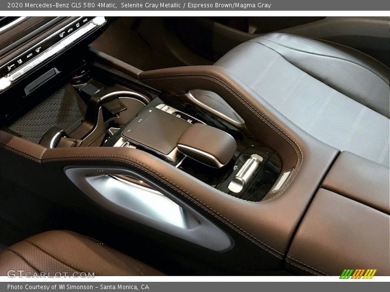 Selenite Gray Metallic / Espresso Brown/Magma Gray 2020 Mercedes-Benz GLS 580 4Matic